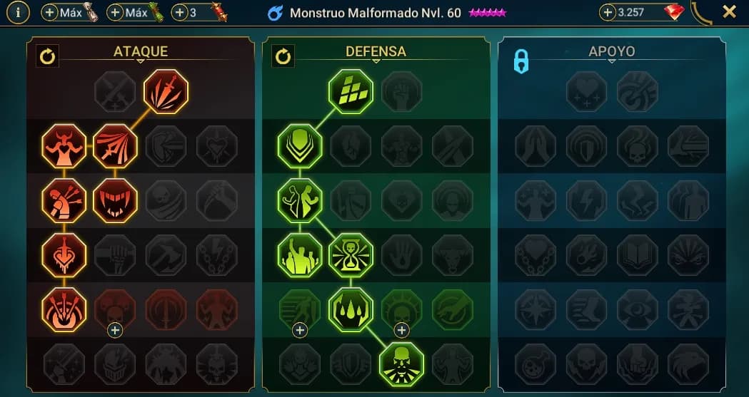 Maestrías Monstruo Malformado