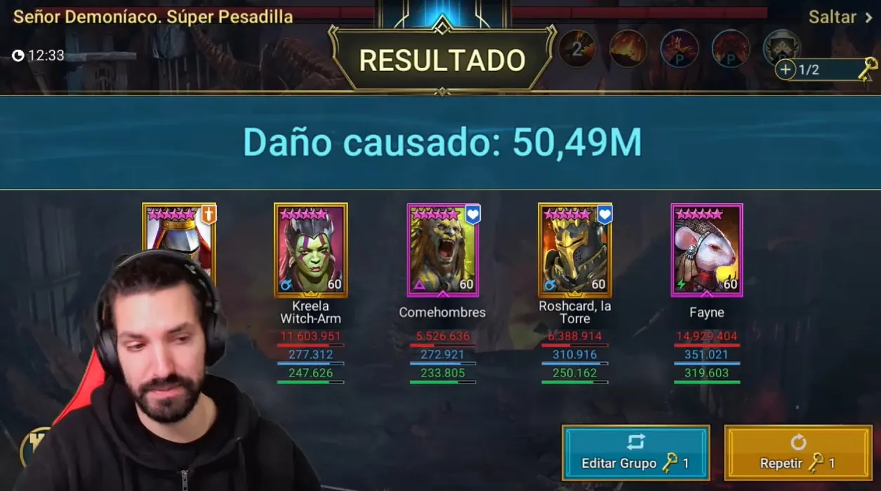 Setup Bloquear Daño y Comehombres