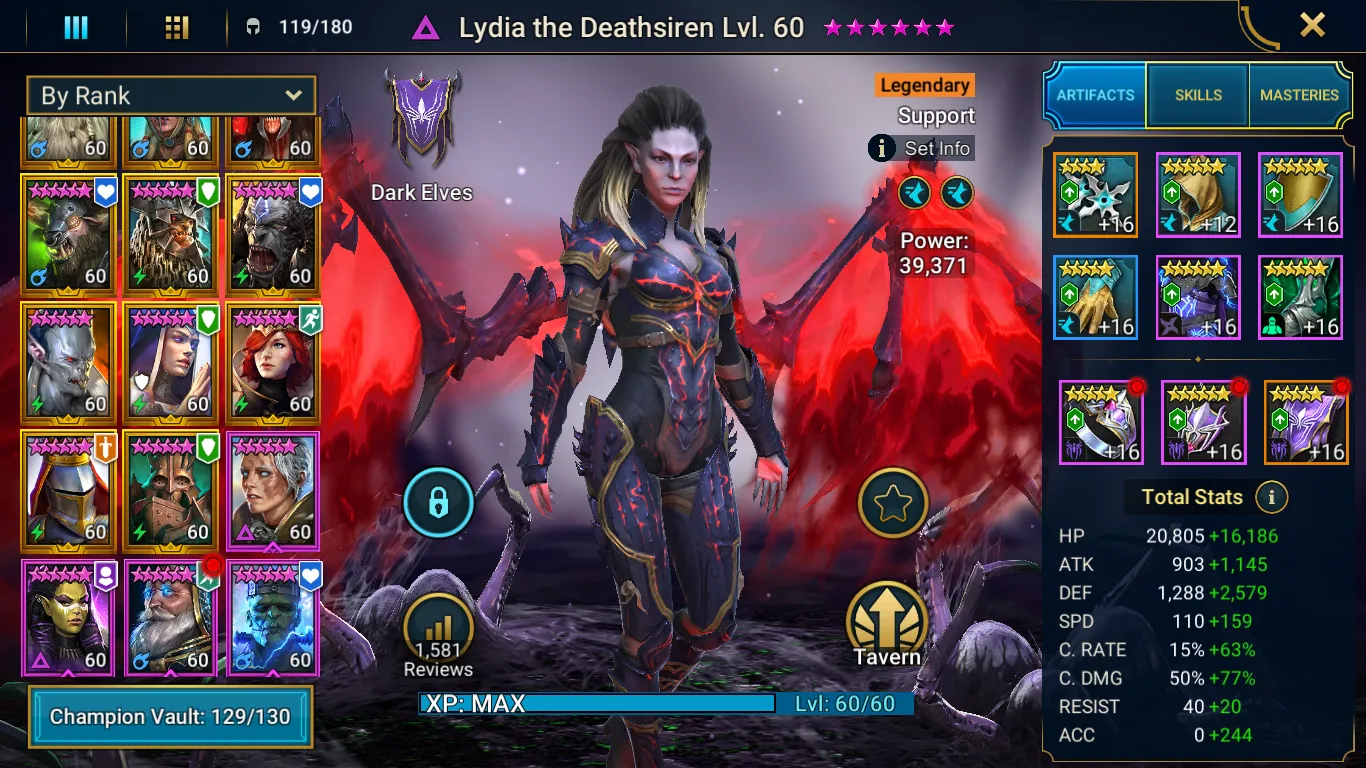 Setup de extender escudos con Brogni