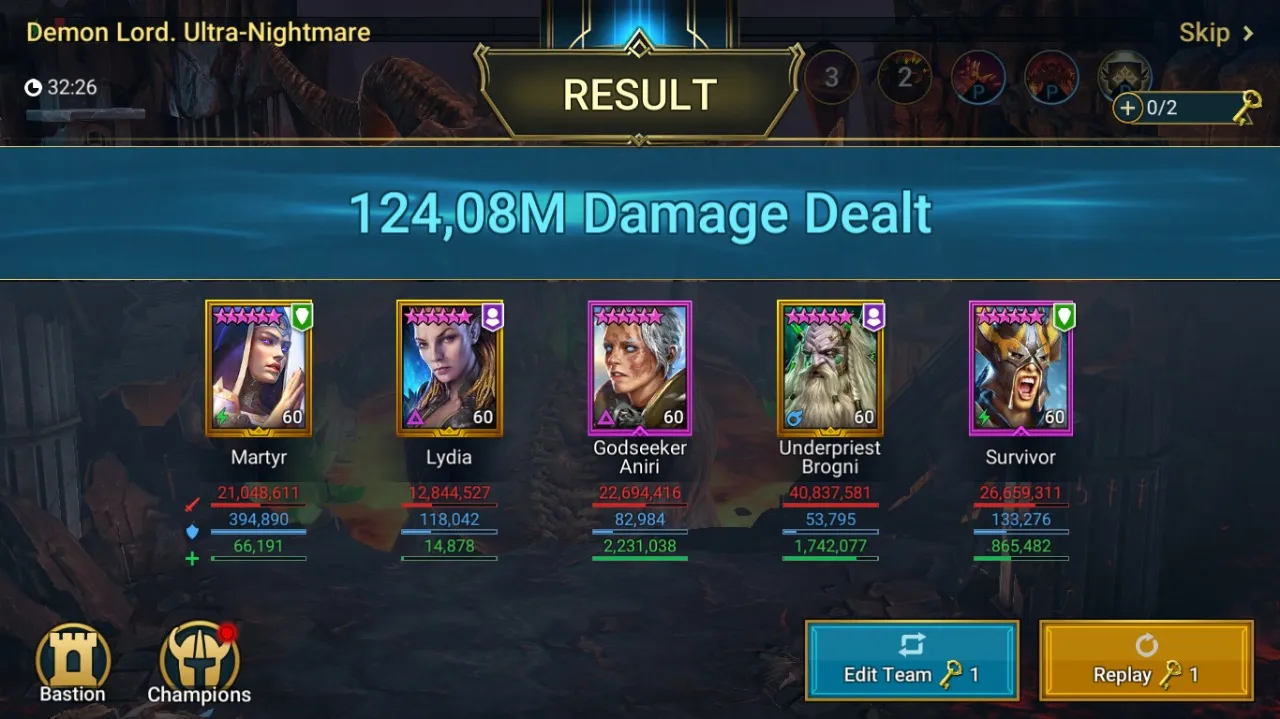 Setup de extender escudos con Brogni