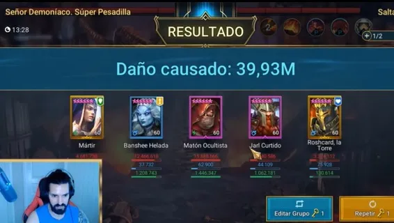 Setup Inmortal con 1 solo Bloquear Daño